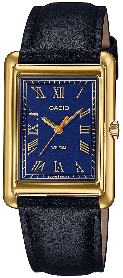 Casio Damklocka LTP-B165GL-2BVEF Timeless Collection Blå/Läder - Casio