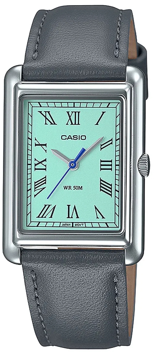 Casio Damklocka LTP-B165L-2BVEF Timeless Collection Grön/Läder - Casio
