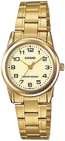 Casio Damklocka LTP-V001G-9BUDF Classic Guldtonad/Gulguldtonat stål