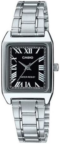 Casio Damklocka LTP-V007D-1BUDF Classic Svart/Stål 22x30 mm - Casio