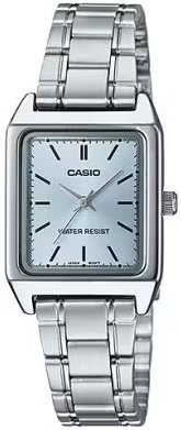 Casio Damklocka LTP-V007D-2EUDF Classic Blå/Stål 22x31 mm - Casio