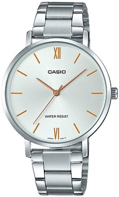 Casio Damklocka LTP-VT01D-7BUDF Classic Silverfärgad/Stål Ø34 mm - Casio