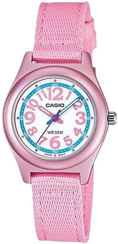 Casio Damklocka LTR-19B-4B1VDF Collection Vit/Textil &Oslash;33 mm
