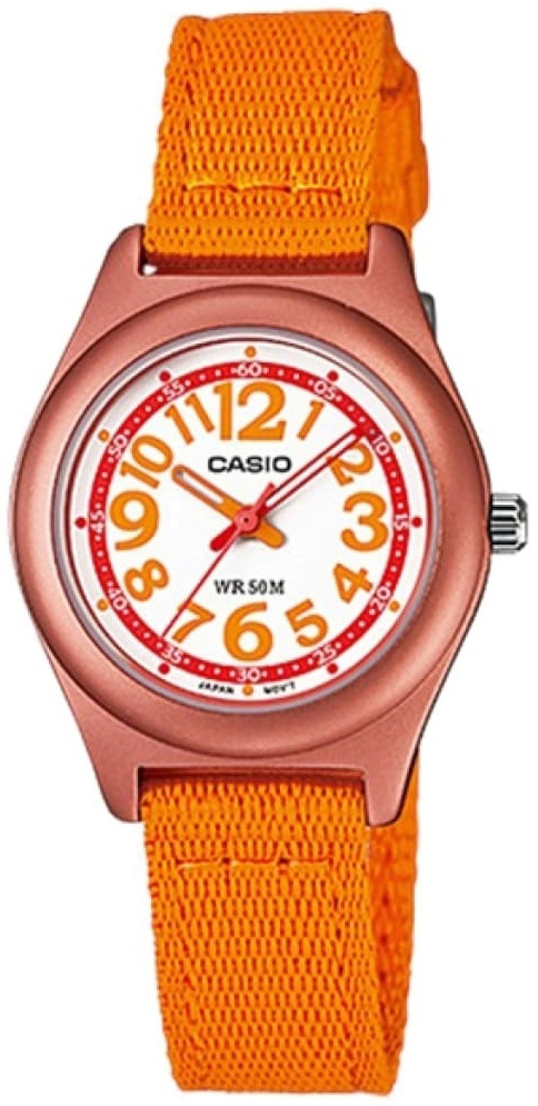 Casio Damklocka LTR-19B-4B3VDF Classic Vit/Textil Ø33 mm - Casio