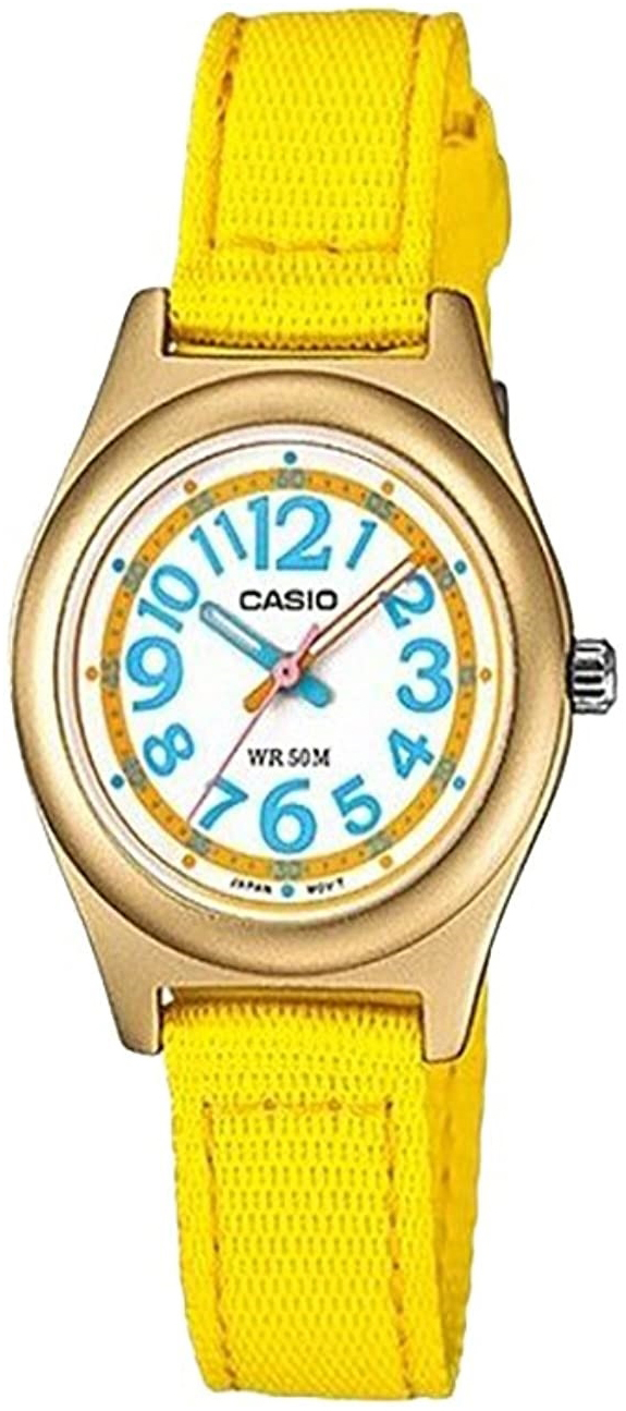 Casio Damklocka LTR-19B-9BVDF Classic Vit/Textil &Oslash;33 mm