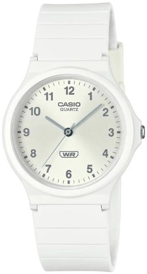 Casio Damklocka MQ-24B-7BEF Pop Silverfärgad/Gummi Ø34.9 mm - Casio