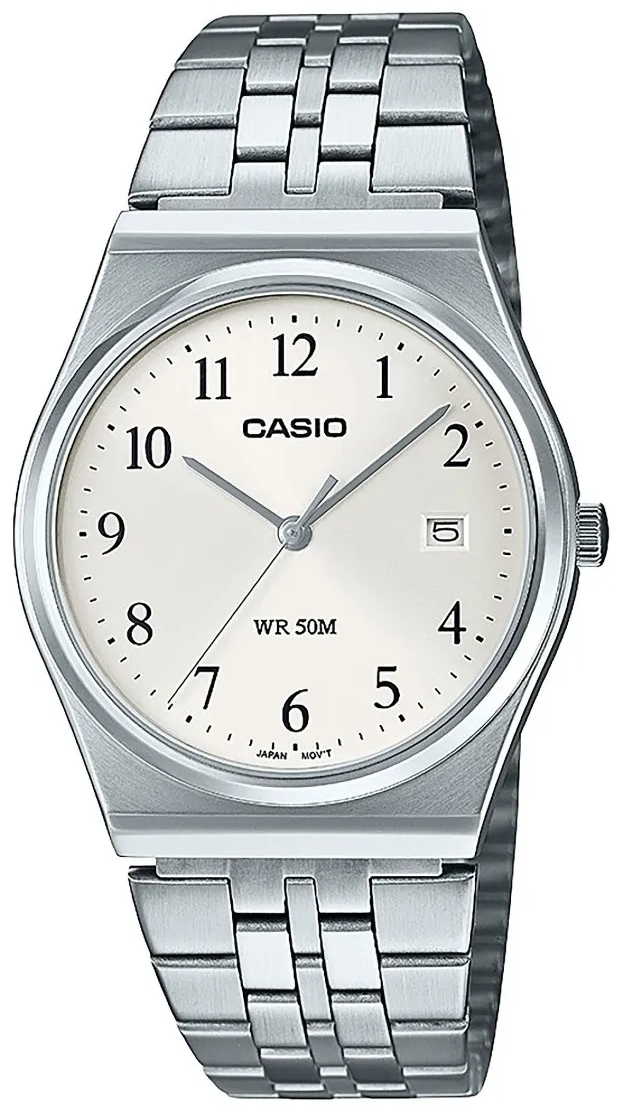 Casio Damklocka MTP-B145D-7BVEF Standard Silverfärgad/Stål Ø35 mm - Casio