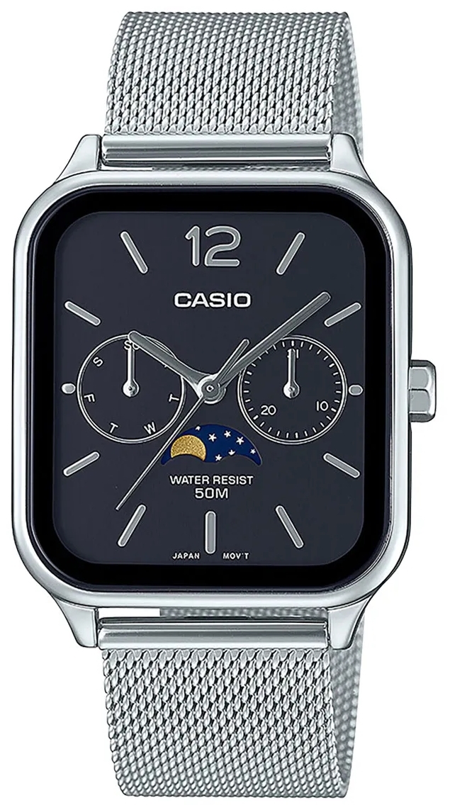 Casio MTP-M305M-1AVER Timeless Collection Standard Blå/Stål Ø34 mm - Casio