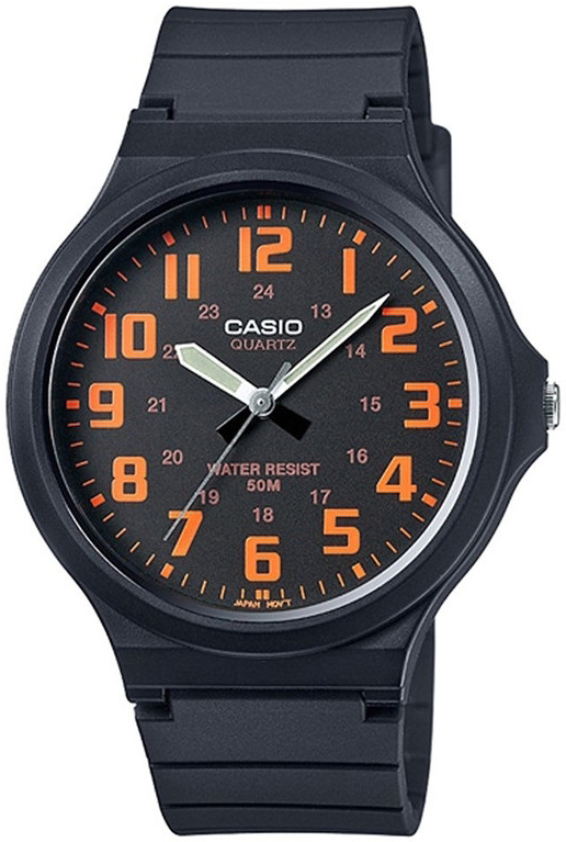 Casio Herrklocka MW-240-4BVDF Classic Svart/Resinplast &Oslash;42 mm