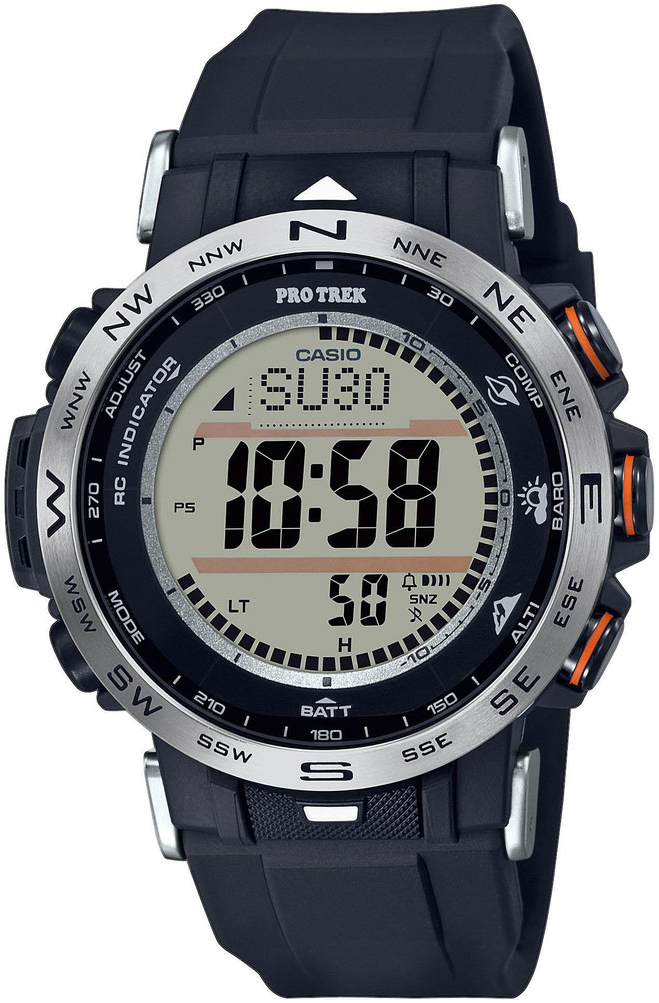 Casio Herrklocka PRW-30-1AER LCD/Gummi Ø45.2 mm - Casio
