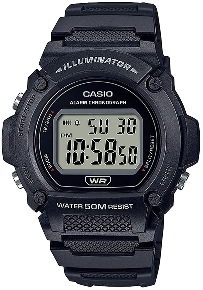 Casio Herrklocka W-219H-1AVDF Classic LCD/Resinplast Ø47 mm - Casio