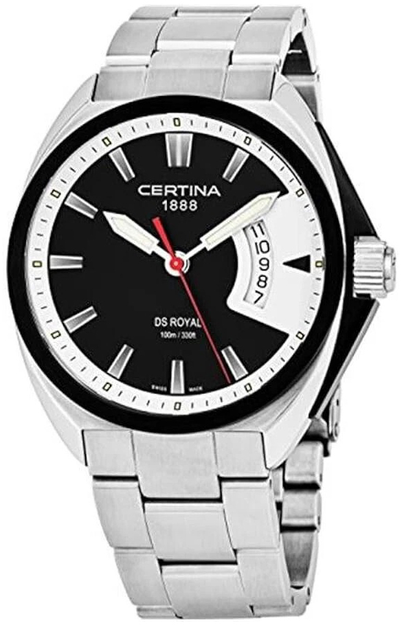 Certina Herrklocka C010.410.11.051.00 Ds Royal Svart/Stål Ø42 mm - Certina