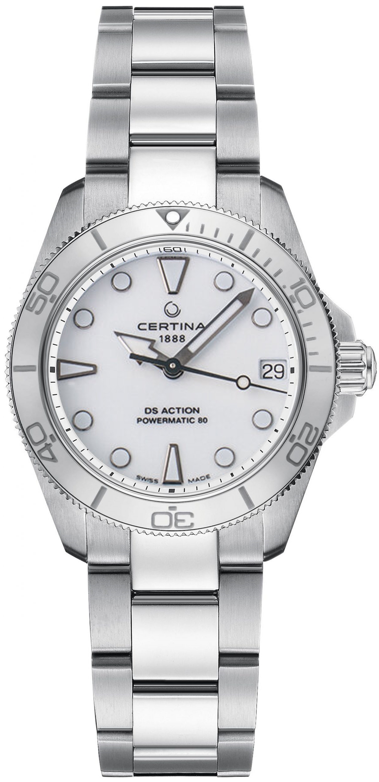 Certina Damklocka C032.007.11.011.00 DS Action Silverf&auml;rgad/St&aring;l