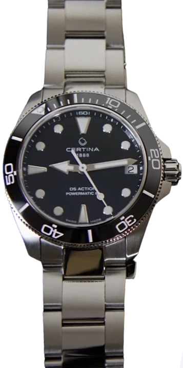 Certina Damklocka C032.007.11.051.00 DS Action Svart/Stål Ø34.5 mm - Certina