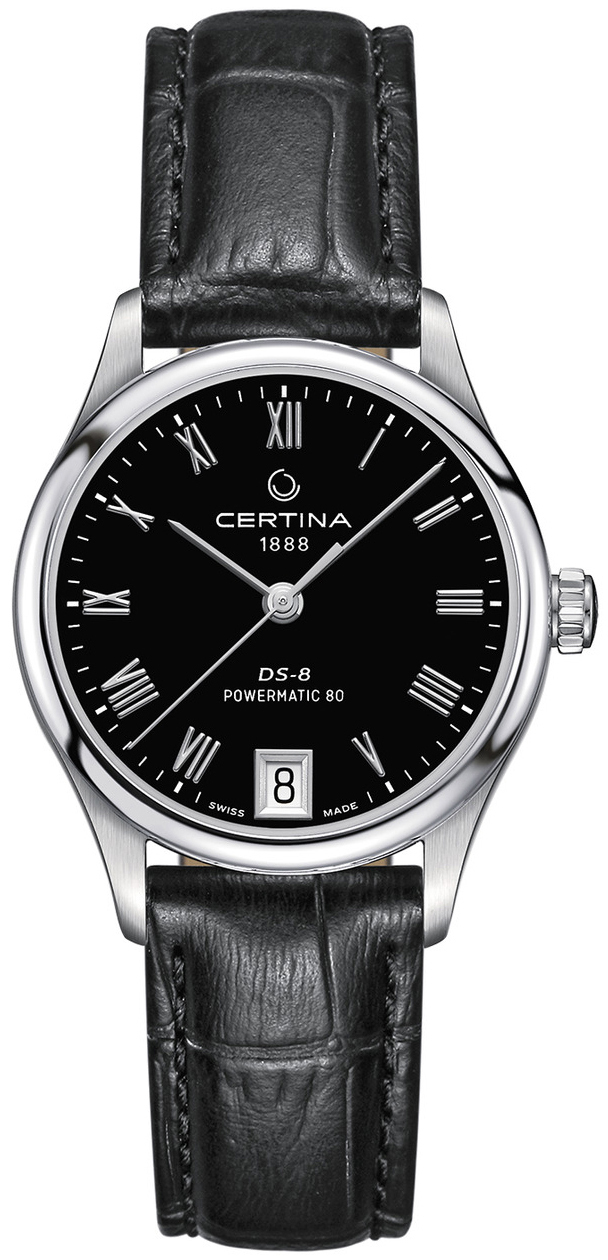 Certina Damklocka C033.207.16.053.00 Ds 8 Svart/Läder Ø31.5 mm - Certina