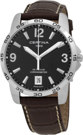 Certina Herrklocka C034.451.16.057.00 Ds Podium Svart/L&auml;der &Oslash;40 mm