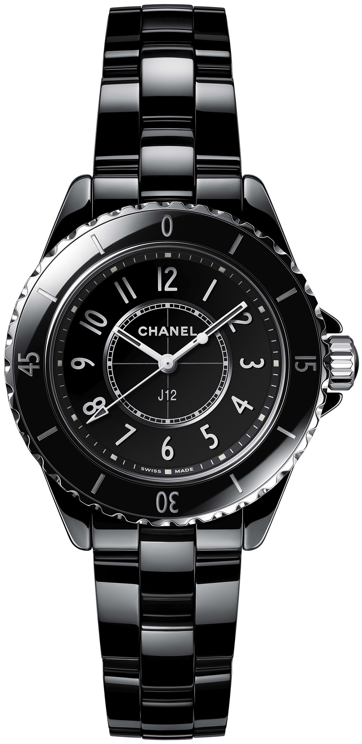Chanel Damklocka H5695 J12 Svart/Keramik Ø33 mm - Chanel