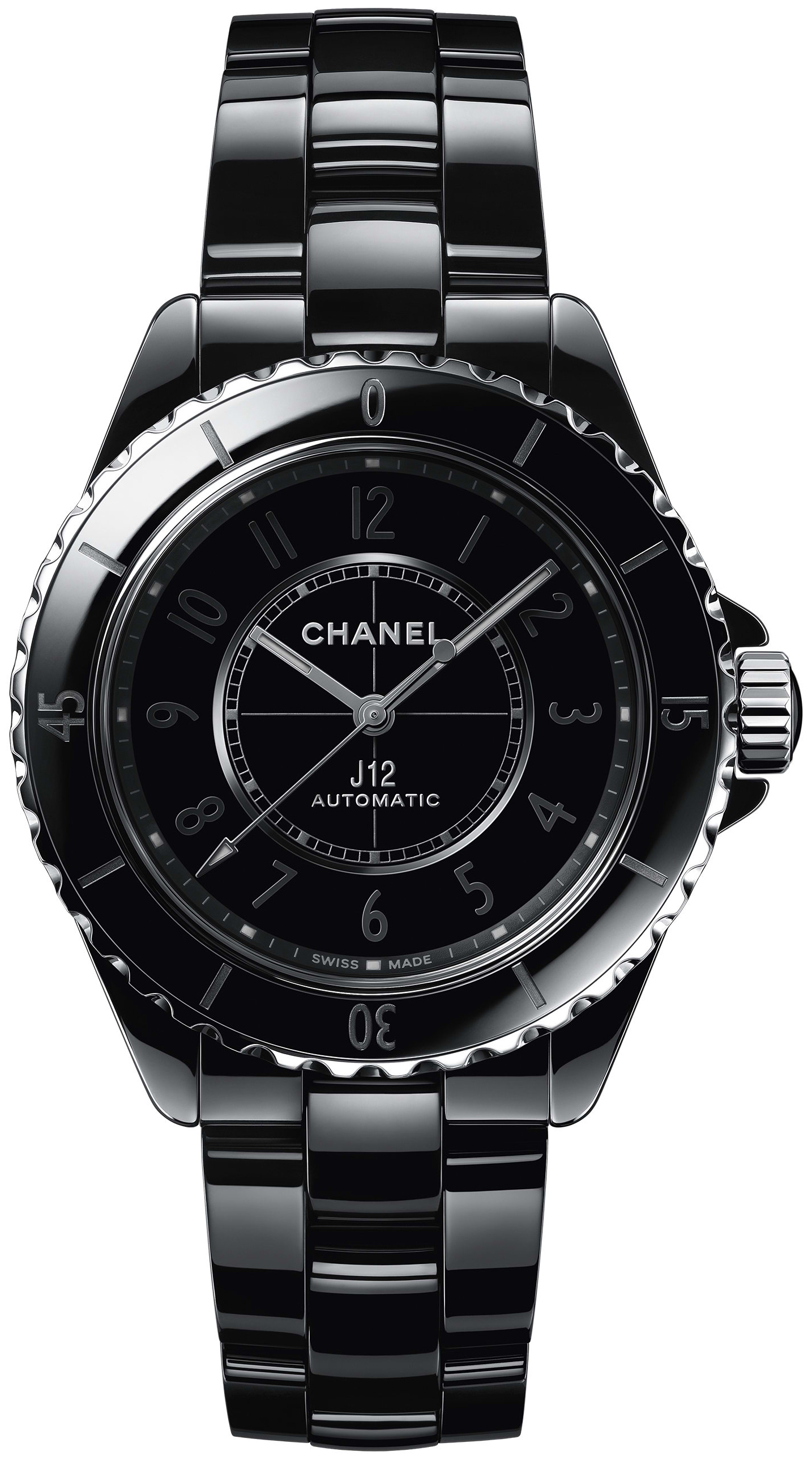 Chanel H6185 J12 Svart/Keramik Ø38 mm - Chanel