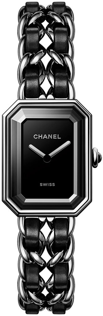 Chanel Damklocka H7022 Premiere Svart/Läder - Chanel