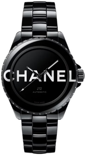 Chanel Damklocka H7418 J12 Svart/Keramik Ø38 mm