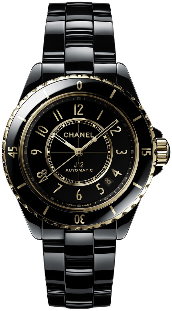 Chanel Damklocka H9541 J12 Svart/Keramik Ø38 mm - Chanel
