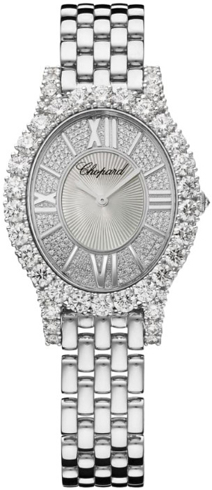 Chopard Damklocka 109422-1101 Diamond Hour Silverfärgad/18 karat - Chopard