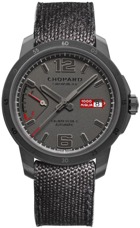 Chopard Herrklocka 168566-3007 Mille Miglia Grå/Läder Ø43 mm - Chopard