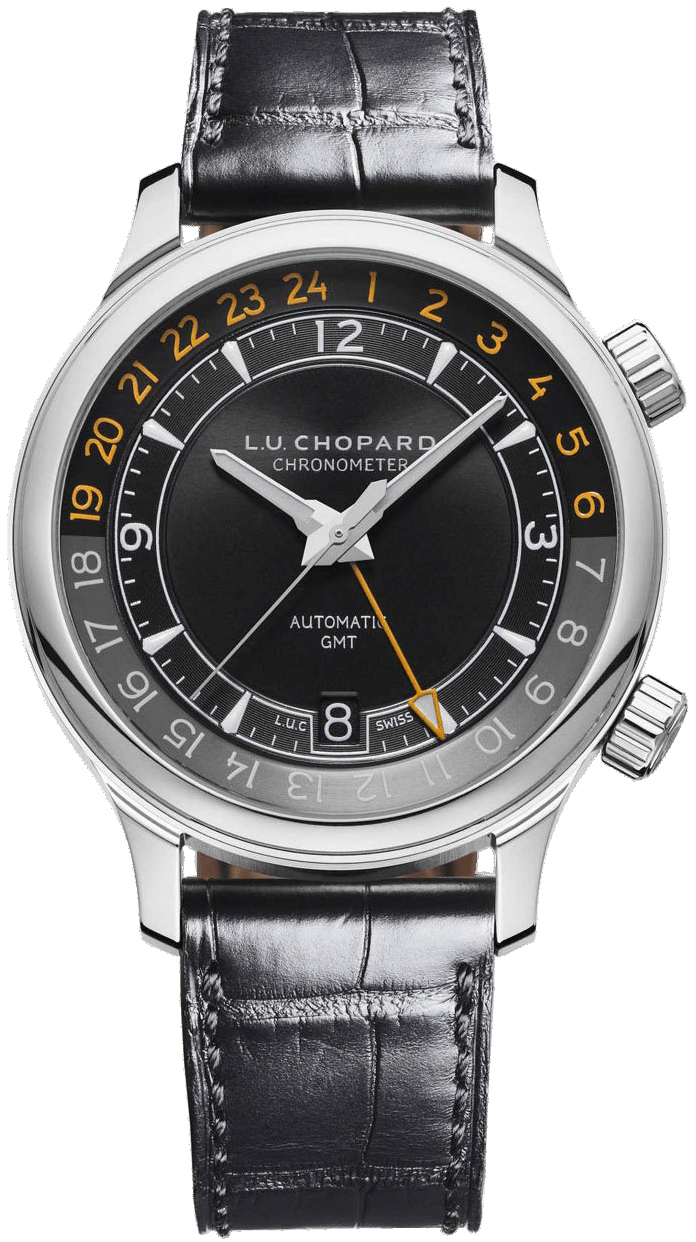 Chopard Herrklocka 168579-3001 L.U.C Svart/Läder Ø42 mm - Chopard