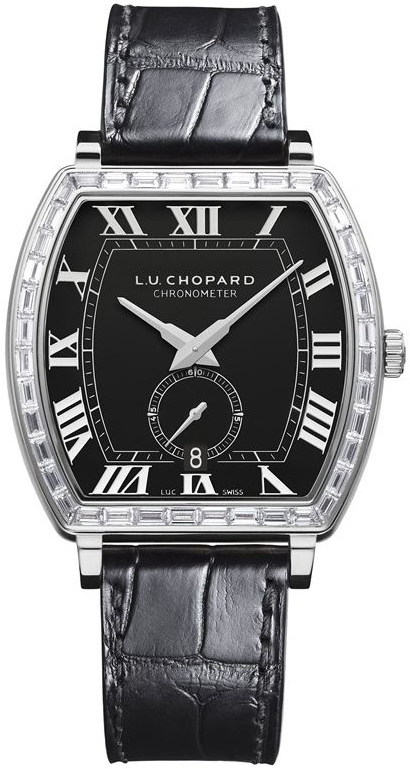 Chopard 172296-1001 L.U.C Svart/Läder - Chopard