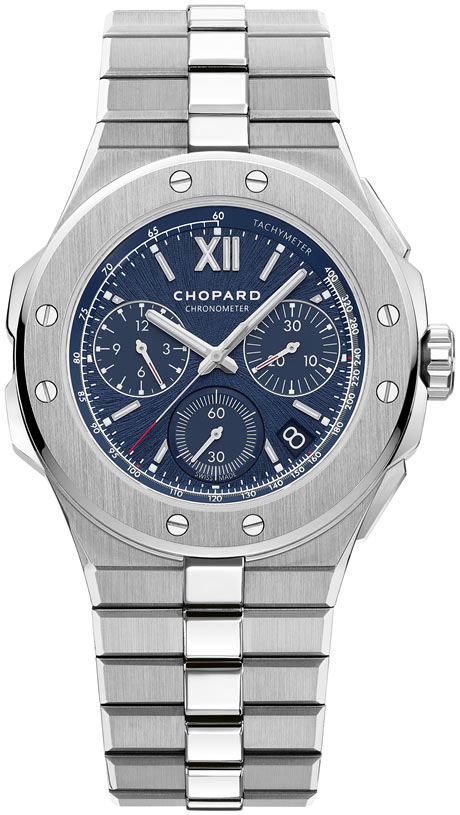 Chopard Herrklocka 298609-3001 Alpine Eagle Bl&aring;/St&aring;l &Oslash;44 mm
