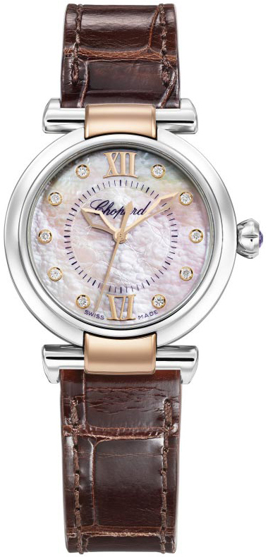 Chopard Damklocka 388563-6013 Imperiale Vit/Läder Ø29 mm - Chopard