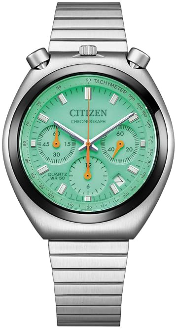 Citizen Damklocka AN3660-73X Tsuno Grön/Stål Ø38 mm