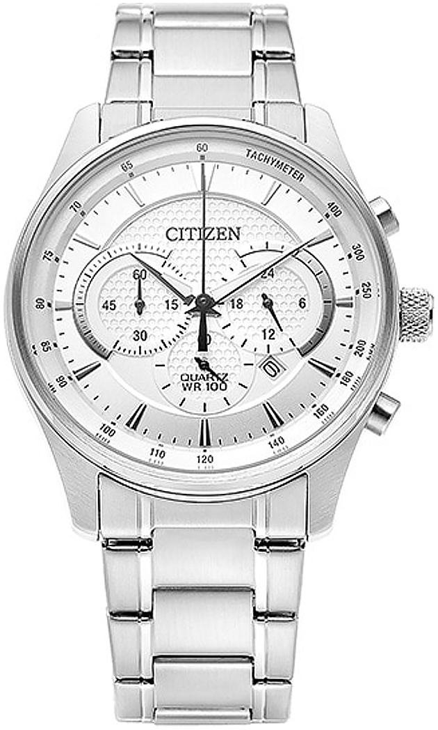 Citizen Herrklocka AN8190-51A Vit/Stål Ø42 mm