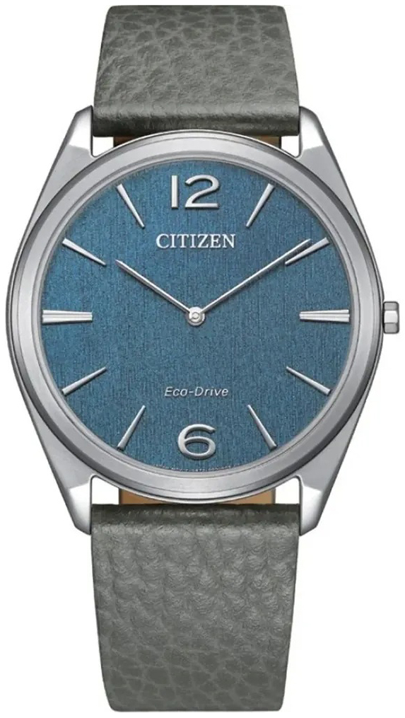 Citizen Herrklocka AR3120-24L Eco-Drive Suratto Blå/Läder Ø38.4 mm
