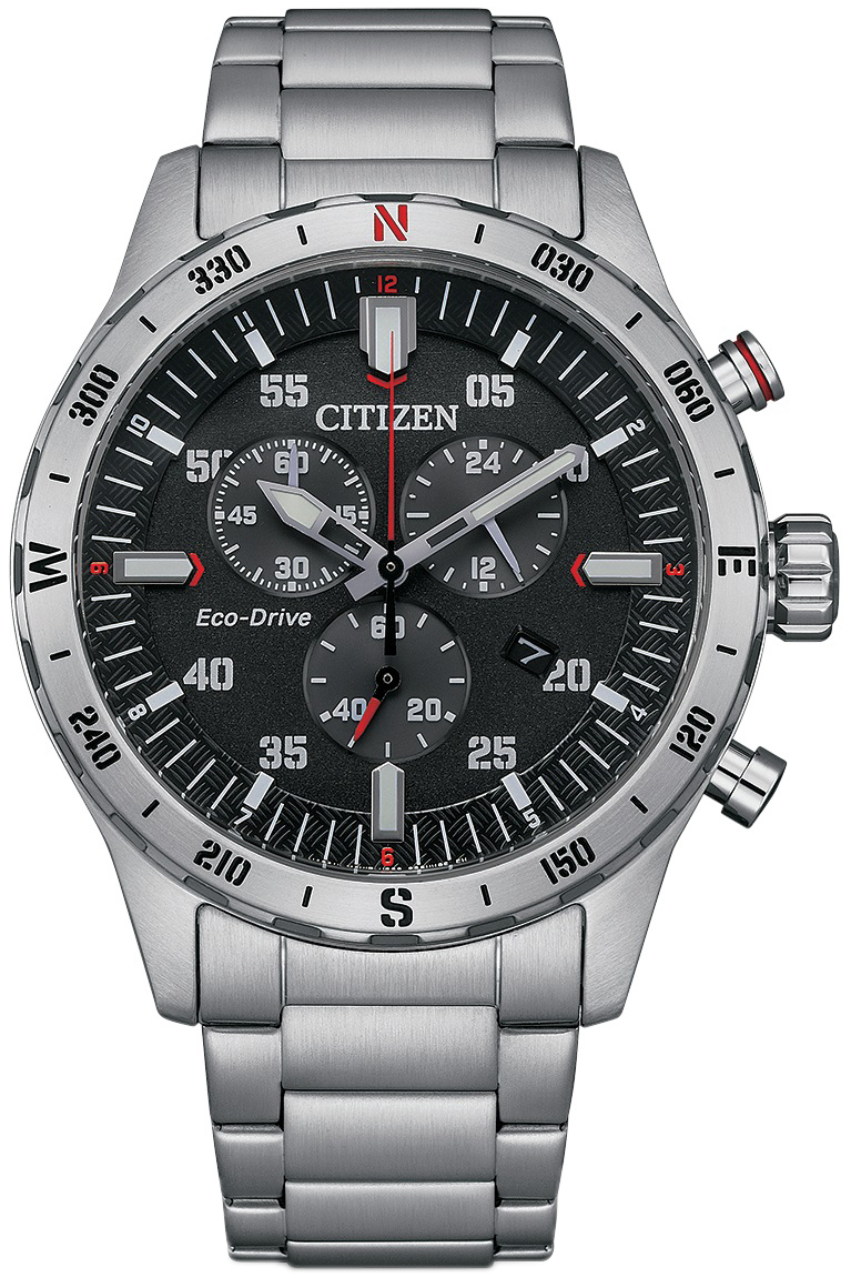 Citizen Herrklocka AT2520-89E Eco Drive Svart/Stål Ø44 mm - Citizen