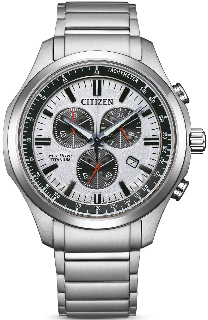 Citizen Herrklocka AT2530-85A Sport Svart/Titan Ø43 mm - Citizen