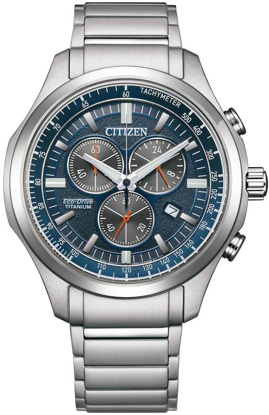 Citizen Herrklocka AT2530-85L Sport Blå/Titan Ø43 mm - Citizen