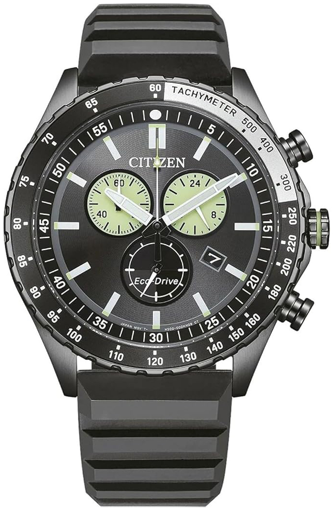 Citizen Herrklocka AT2565-05E Eco-Drive Svart/Gummi Ø43 mm