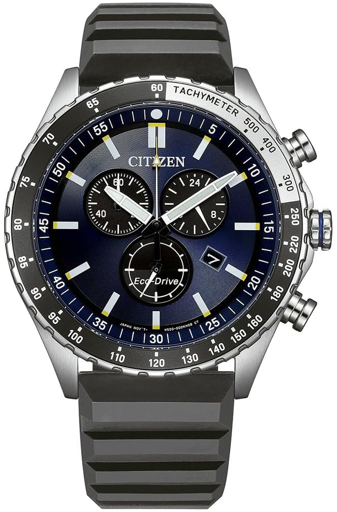 Citizen Herrklocka AT2569-04L Eco-Drive Blå/Gummi Ø43 mm