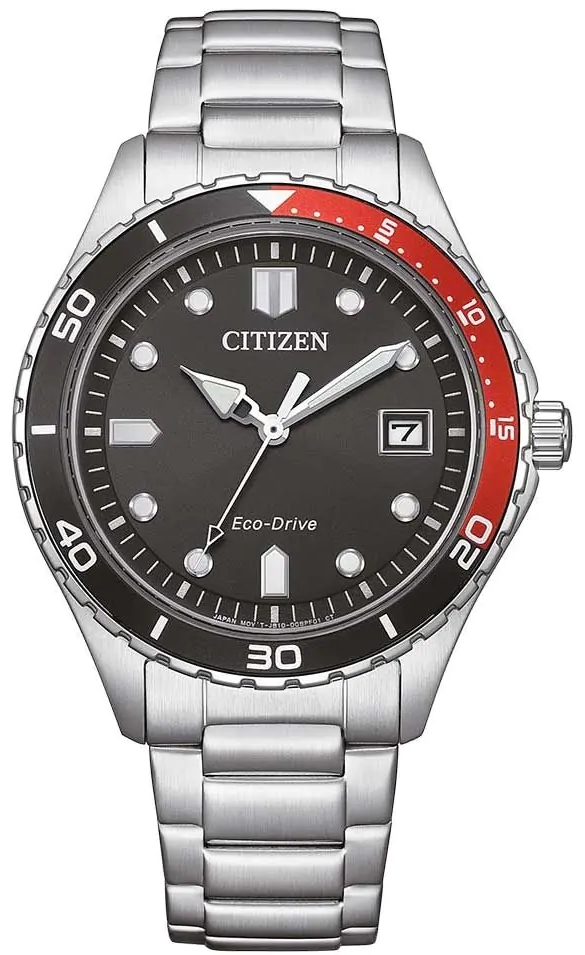 Citizen Herrklocka AW1820-81E Eco Drive Svart/Stål Ø36.8 mm - Citizen