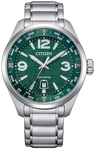 Citizen Herrklocka AW1830-88X Urban Grön/Stål Ø42 mm - Citizen