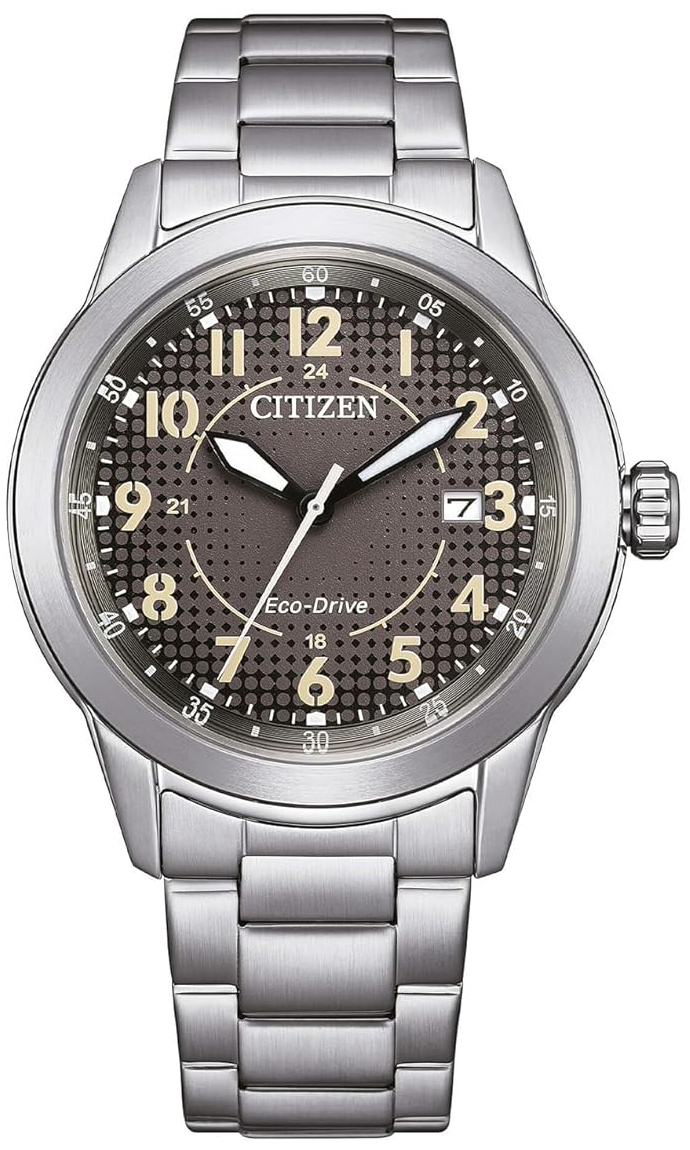 Citizen Herrklocka AW1870-59H Grå/Stål Ø40 mm