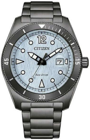 Citizen Herrklocka AW1887-56L Blå/Stål Ø43 mm
