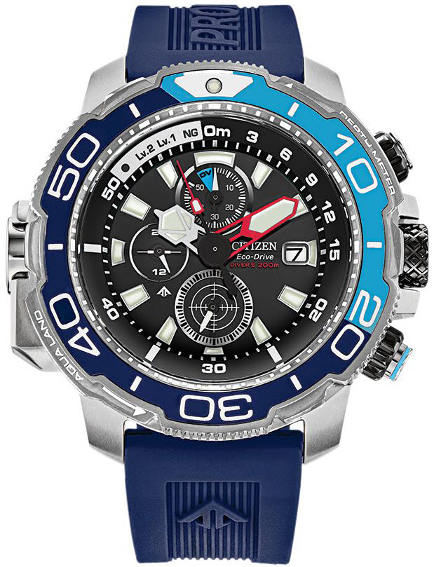 Citizen Herrklocka BJ2169-08E Promaster Svart/Gummi Ø47 mm - Citizen