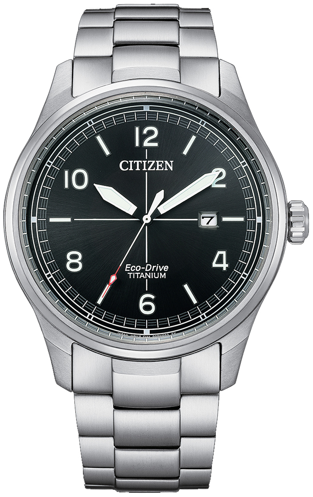 Citizen Herrklocka BM7570-80E Titanium Grön/Titan Ø42 mm - Citizen