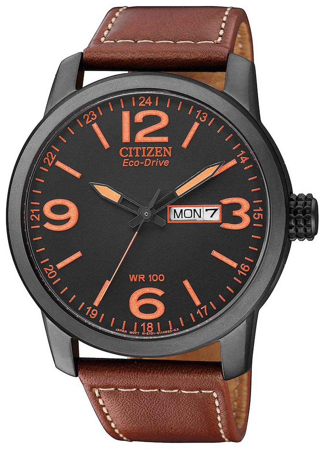 Citizen Herrklocka BM8476-07EE Leather Svart/Läder Ø42 mm - Citizen
