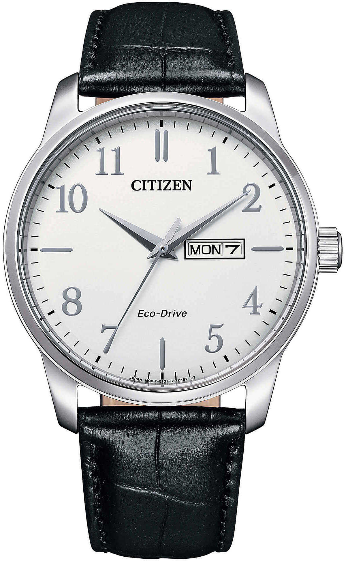 Citizen Herrklocka BM8550-14A Classic Vit/L&auml;der &Oslash;41 mm