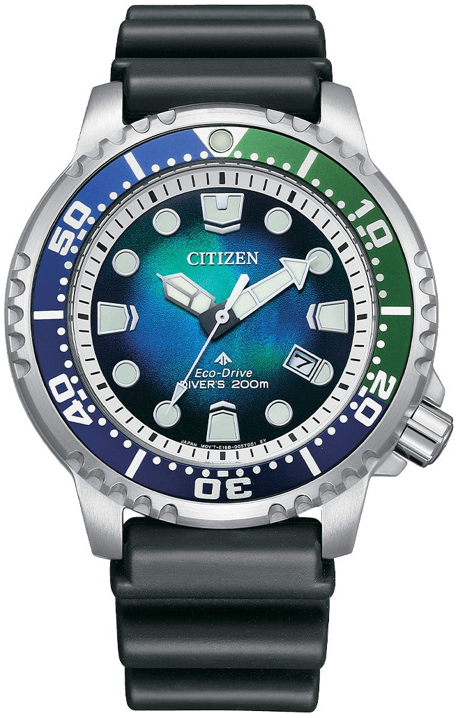 Citizen Herrklocka BN0166-01L Promaster Blå/Gummi Ø44.8 mm