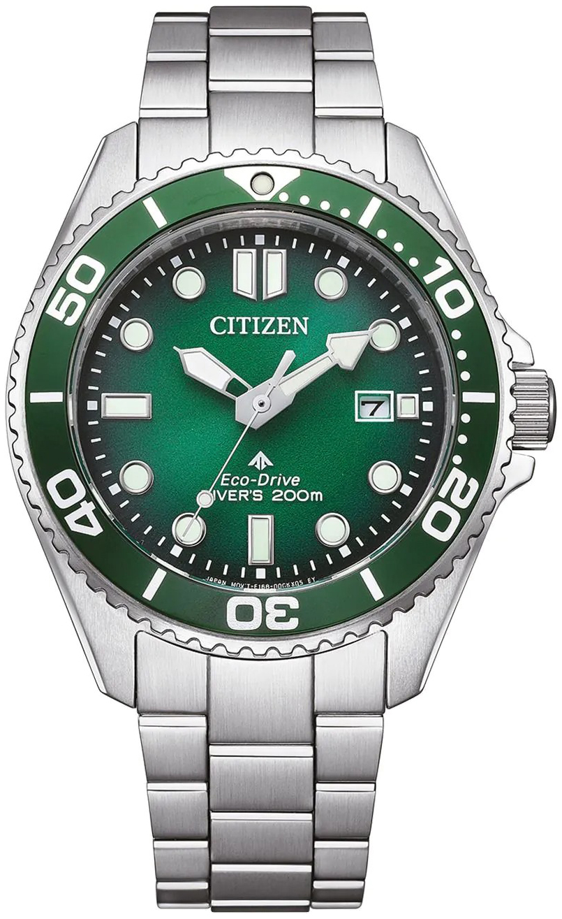 Citizen Herrklocka BN0269-50W Promaster Grön/Stål Ø44 mm - Citizen