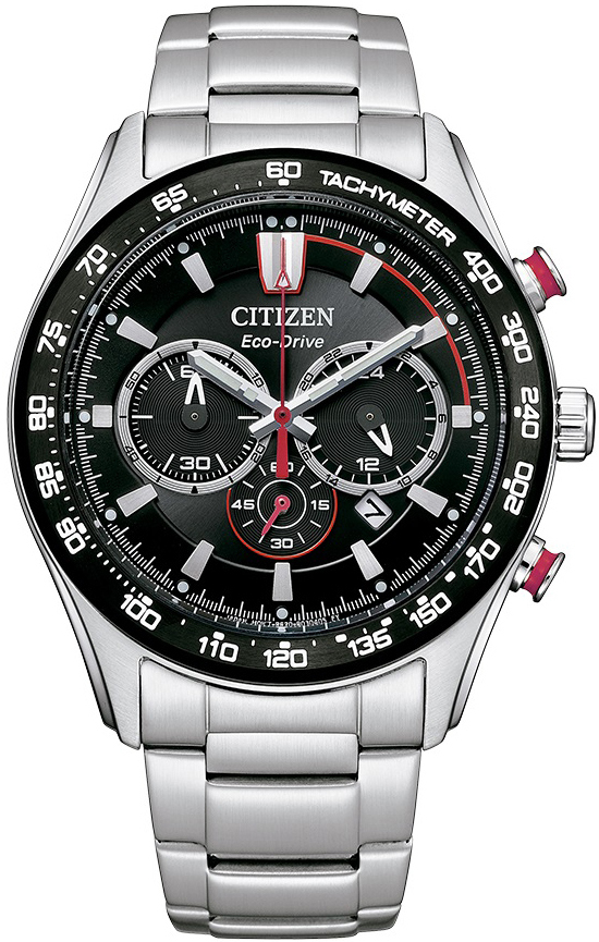 Citizen Herrklocka CA4484-88E Chrono Sport Svart/Stål Ø43 mm - Citizen